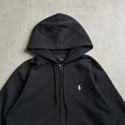 Ralph Lauren fekete zipup hoodie