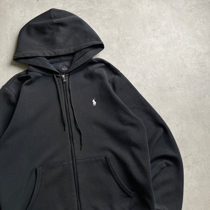 Ralph Lauren fekete zipup hoodie