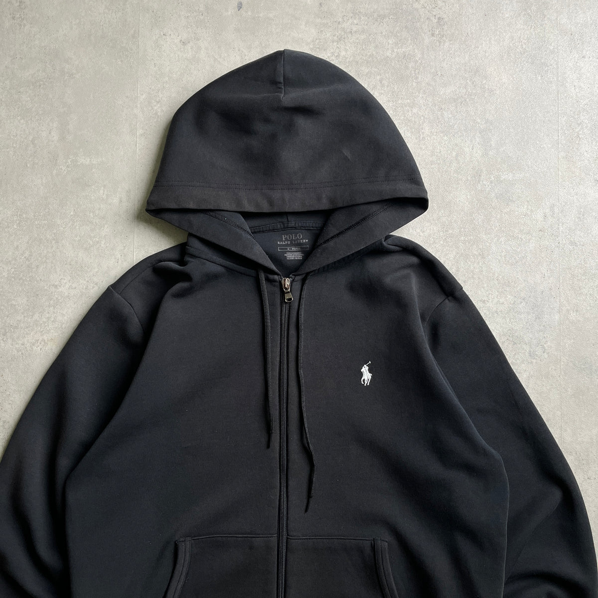 Ralph Lauren fekete zipup hoodie