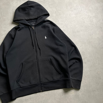 Ralph Lauren fekete zipup hoodie