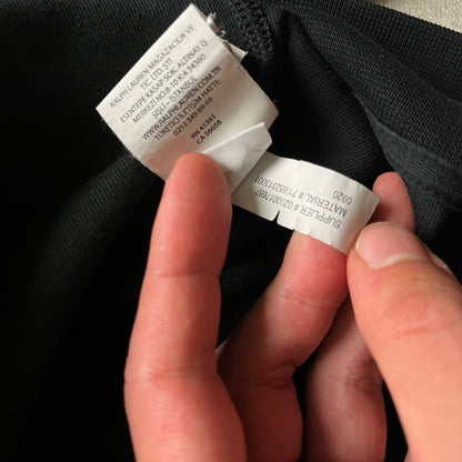 Ralph Lauren fekete zipup hoodie