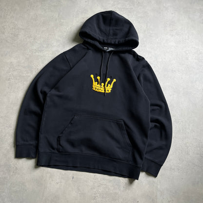 Stüssy Crown fekete hoodie