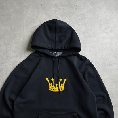 Stüssy Crown fekete hoodie