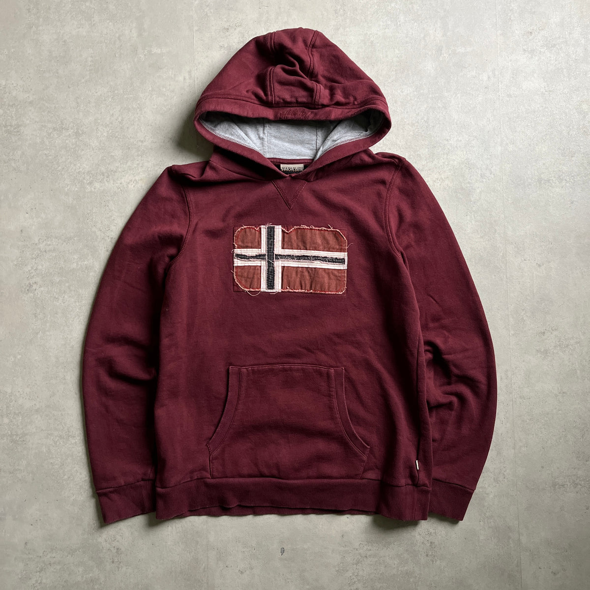 Napapijri norvég zászlós hoodie