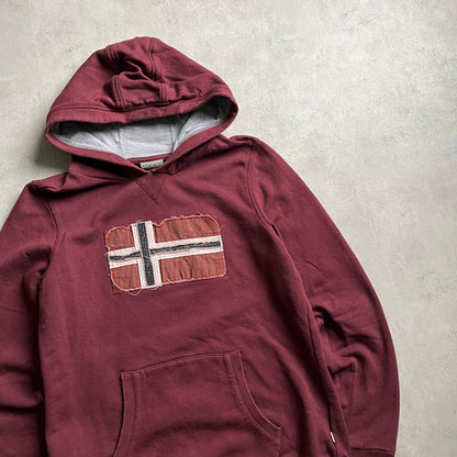 Napapijri norvég zászlós hoodie