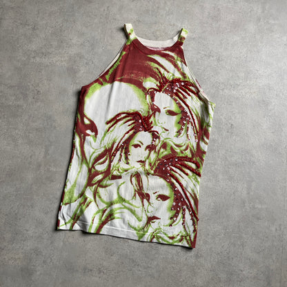 Y2K csajos tanktop