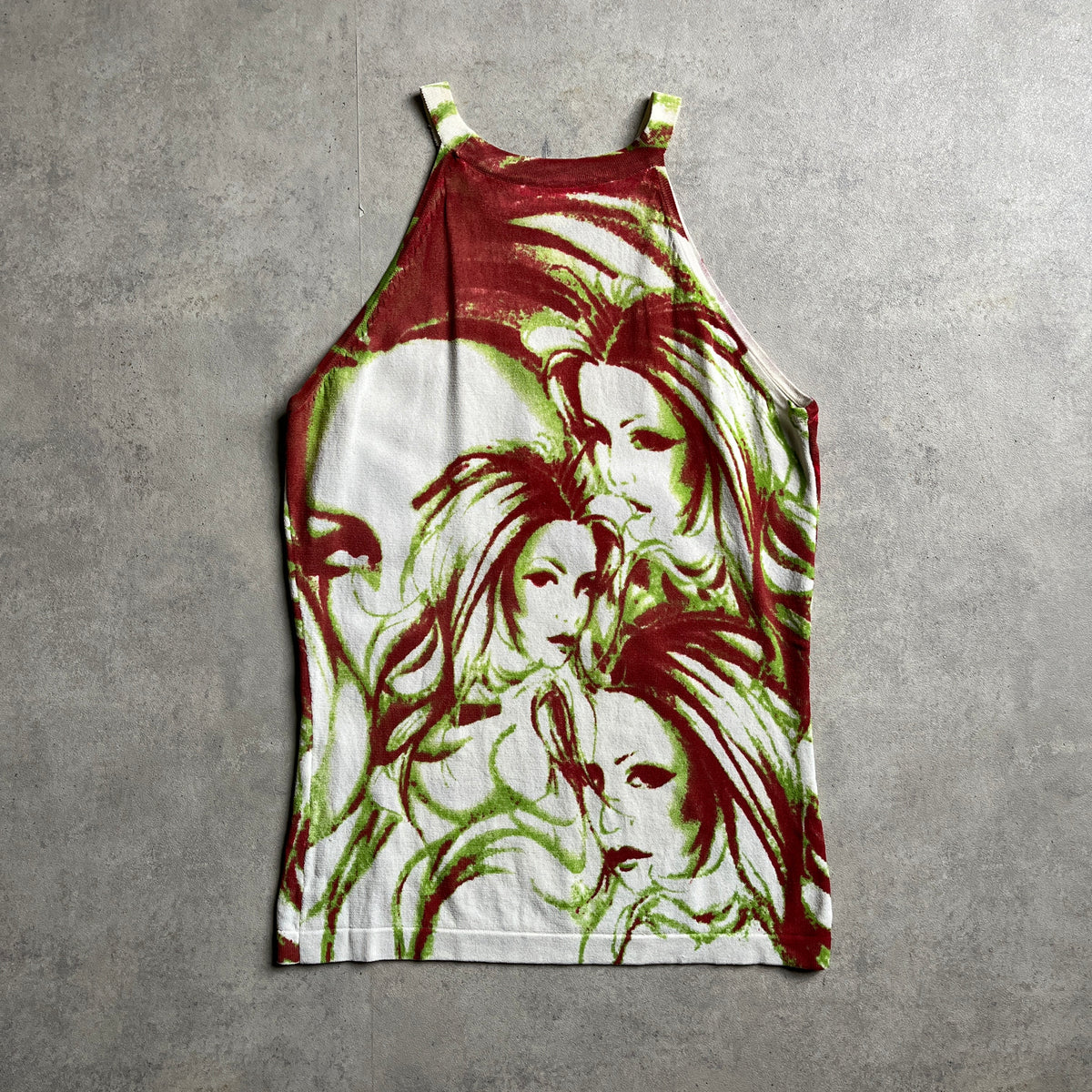 Y2K csajos tanktop