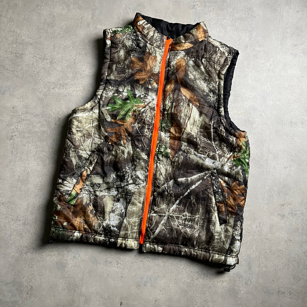 Realtree reversible puffermellény