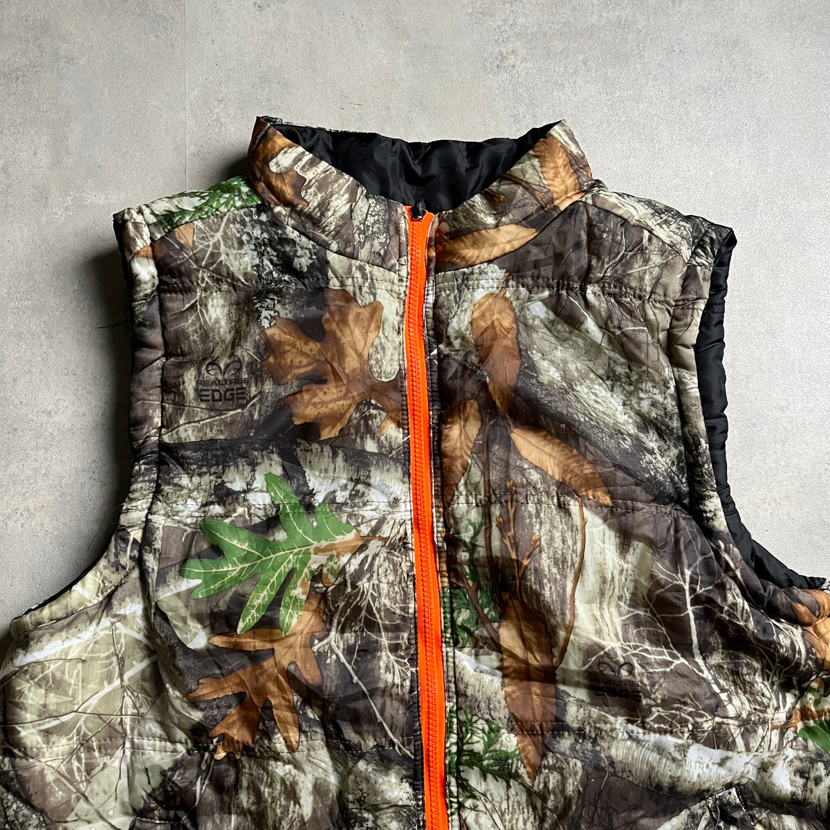 Realtree reversible puffermellény