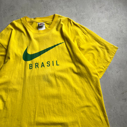 Vintage 90's Nike Made in Hungary Brasil póló