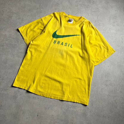 Vintage 90's Nike Made in Hungary Brasil póló