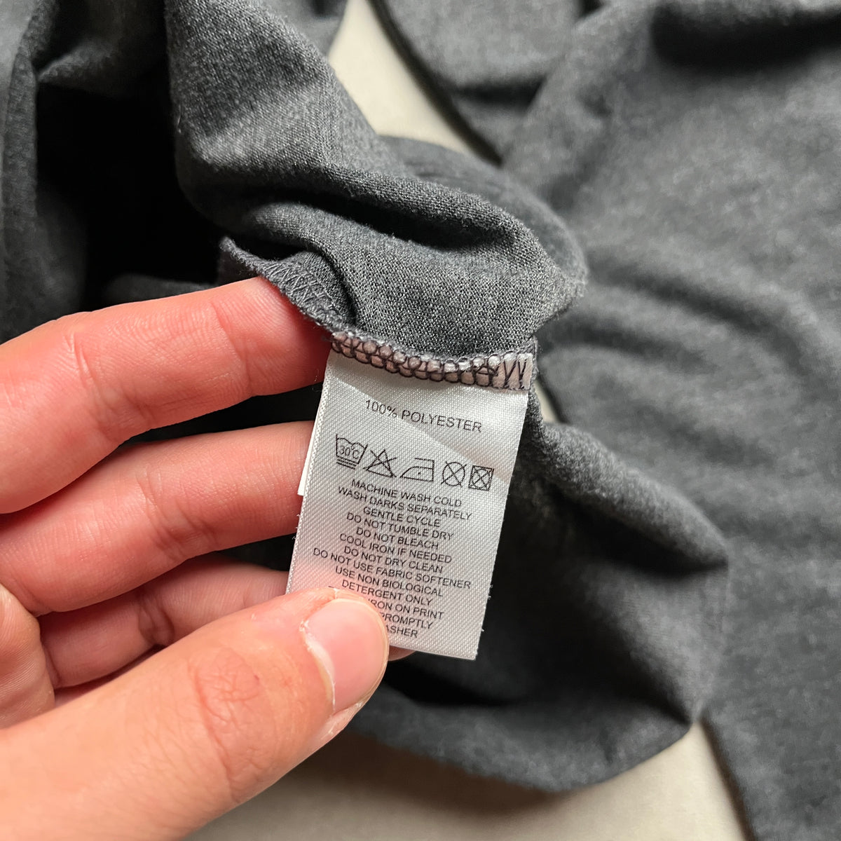 Calvin Klein sötétszürke longsleeve