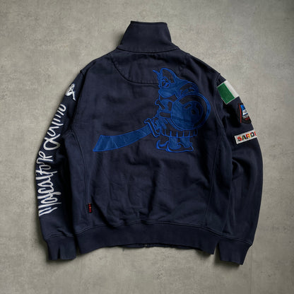 Vintage Kappa Audi Racing zipup pulóver