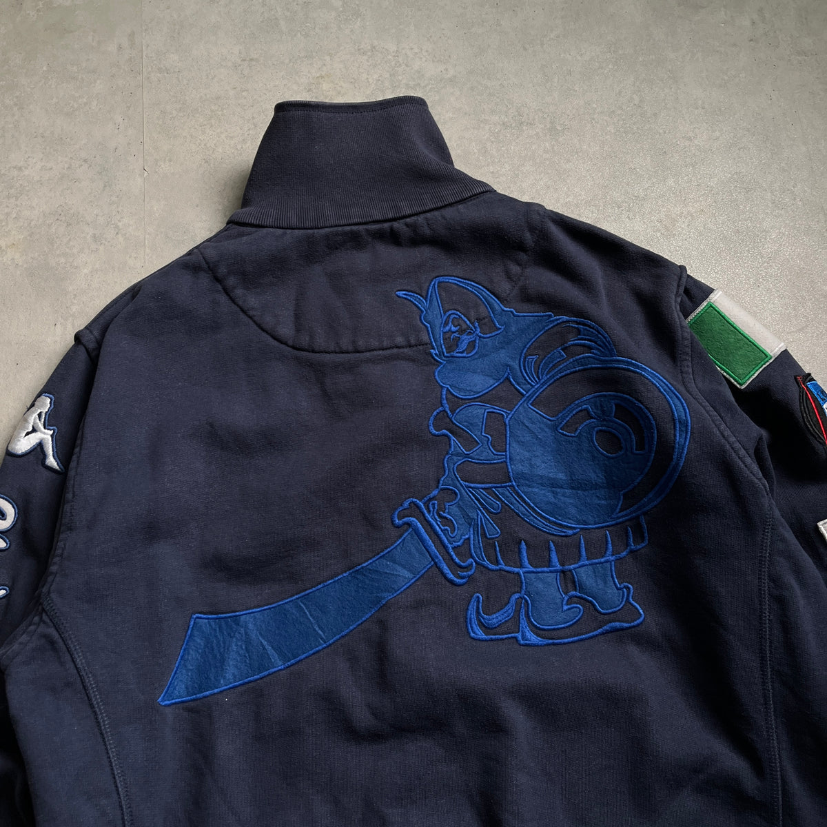 Vintage Kappa Audi Racing zipup pulóver