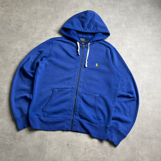 Ralph Lauren kék zipup hoodie