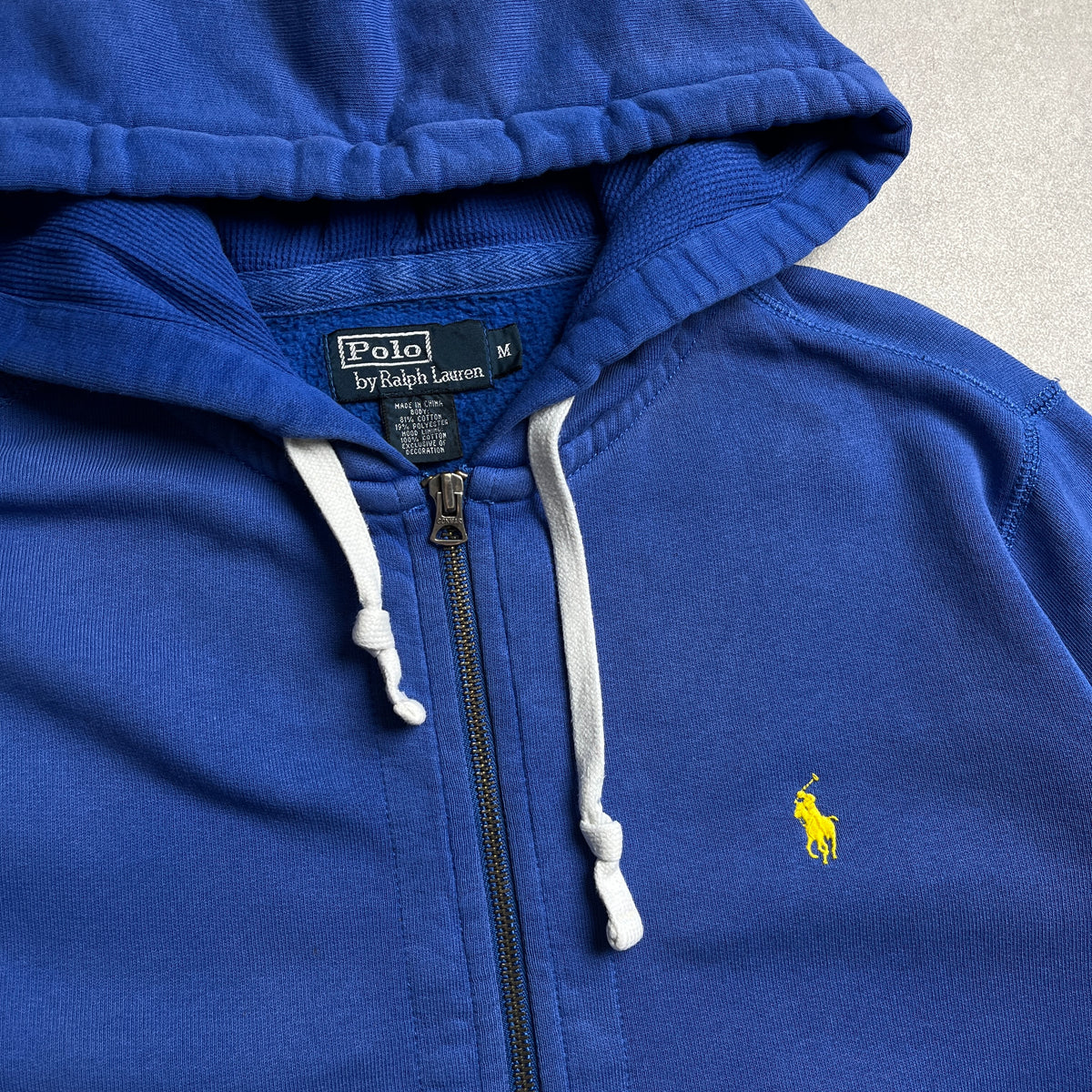 Ralph Lauren kék zipup hoodie