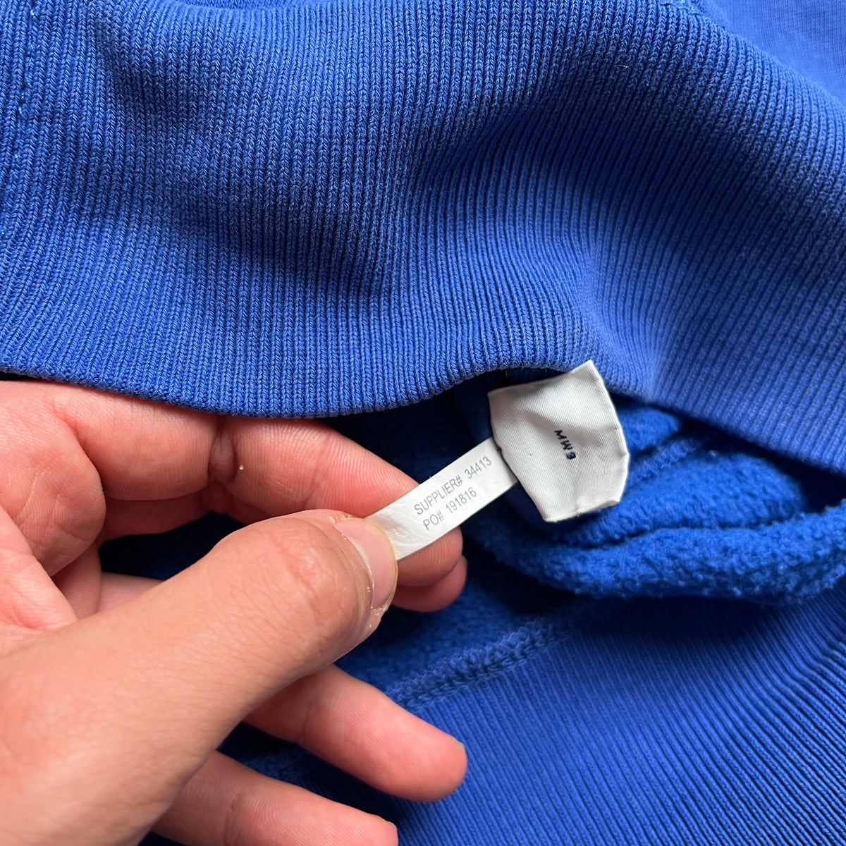 Ralph Lauren kék zipup hoodie