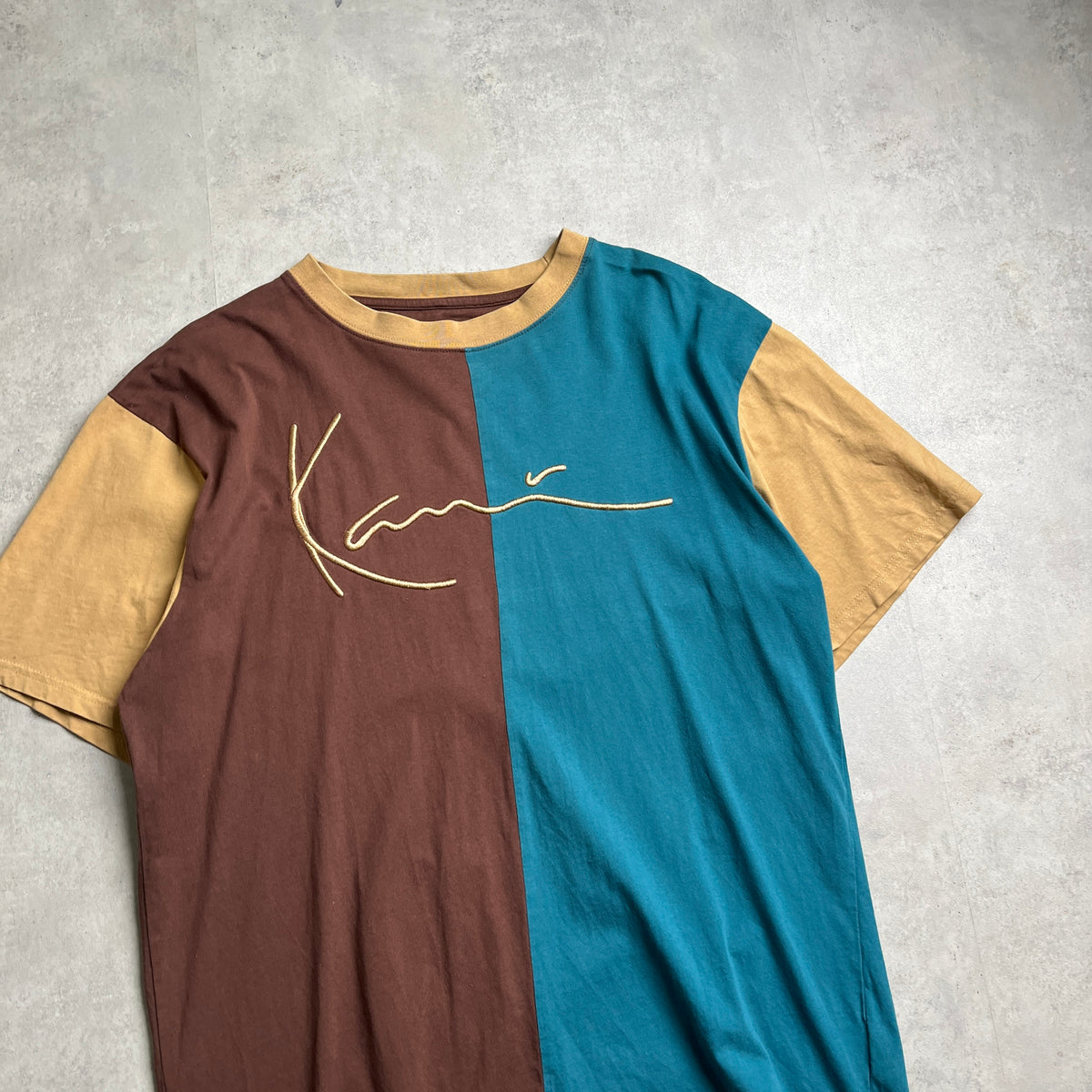 Karl Kani colorblock póló