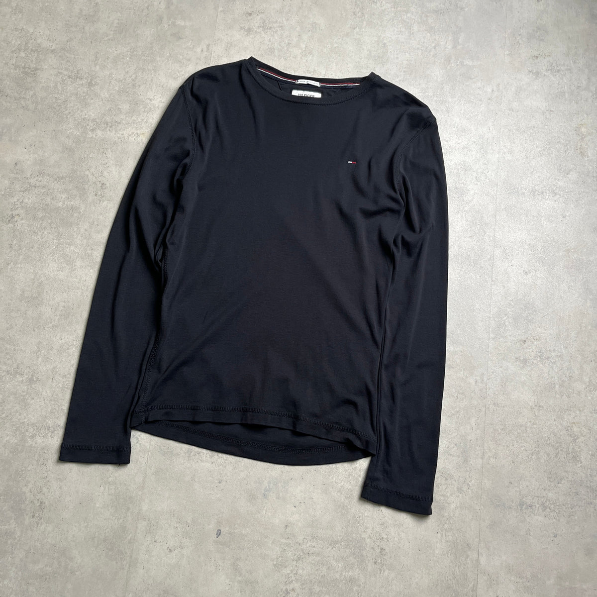 Tommy Jeans fekete longsleeve