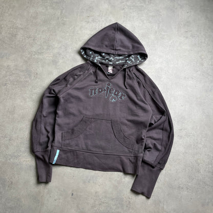 Y2K No Fear v-neck hoodie