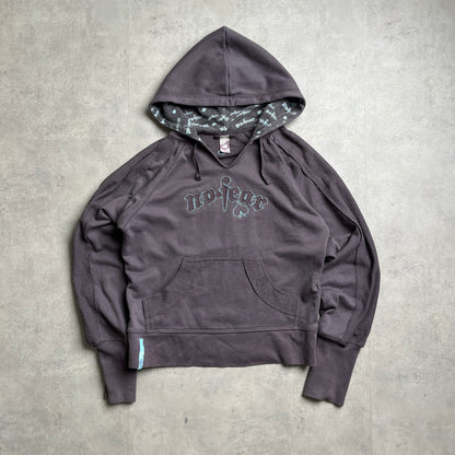 Y2K No Fear v-neck hoodie