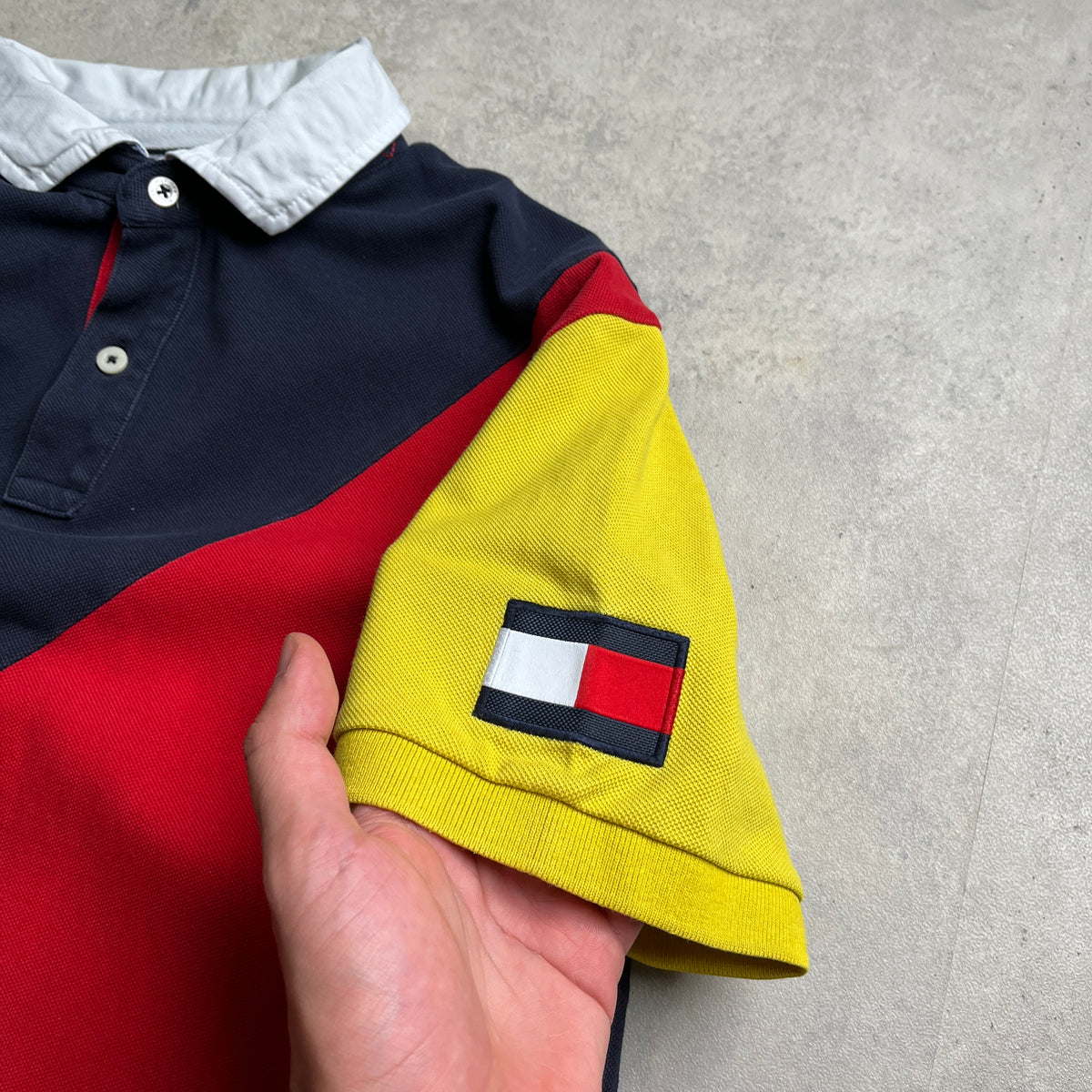 Tommy Hilfiger colorblock pólóing