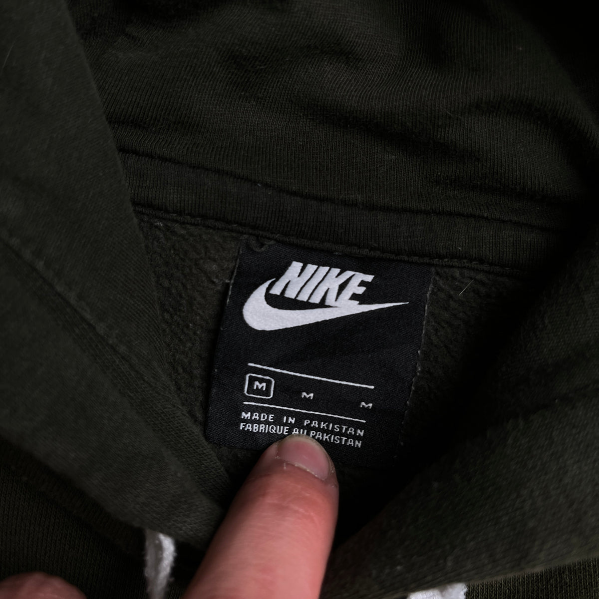 Nike big logo hoodie