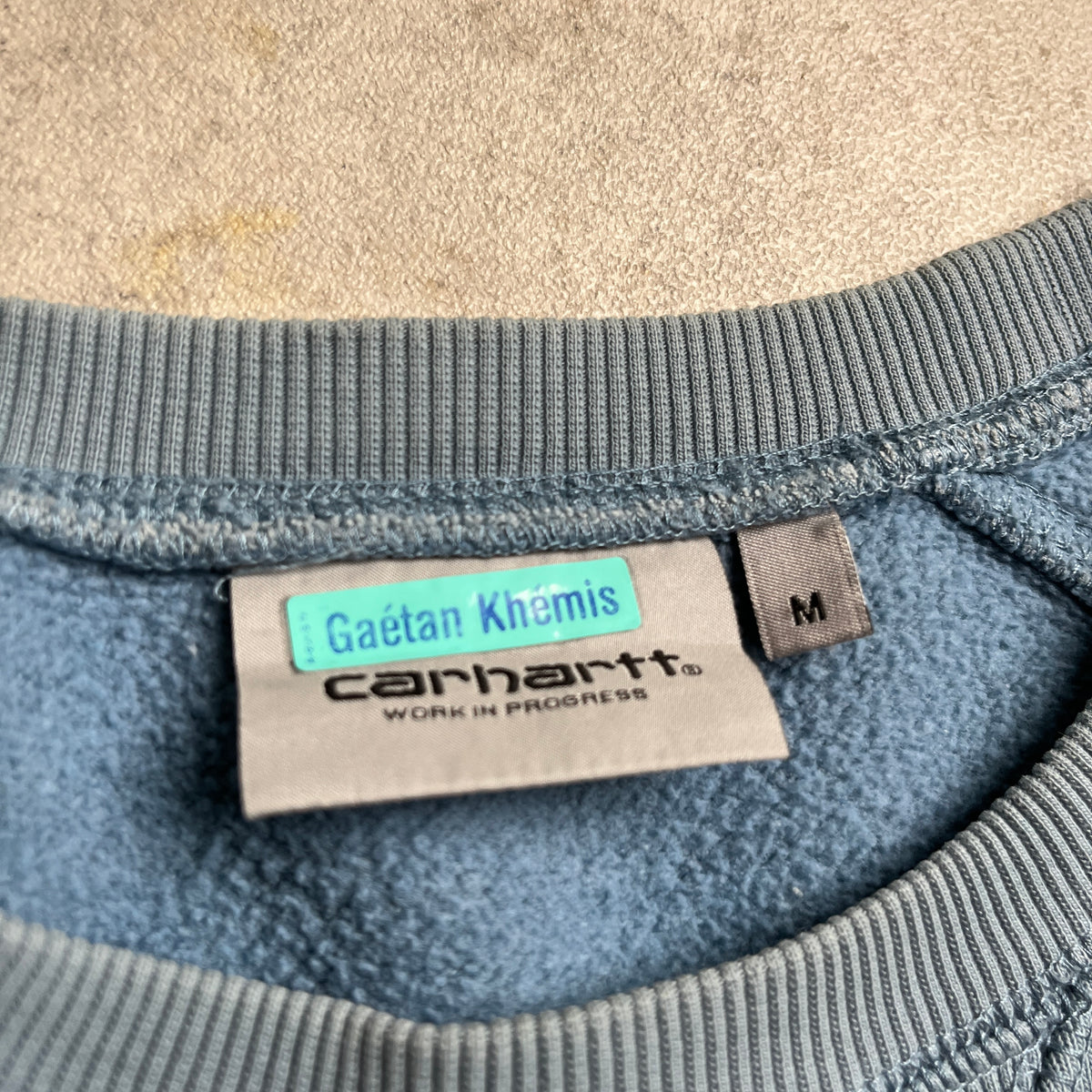 Carhartt világoskék crewneck