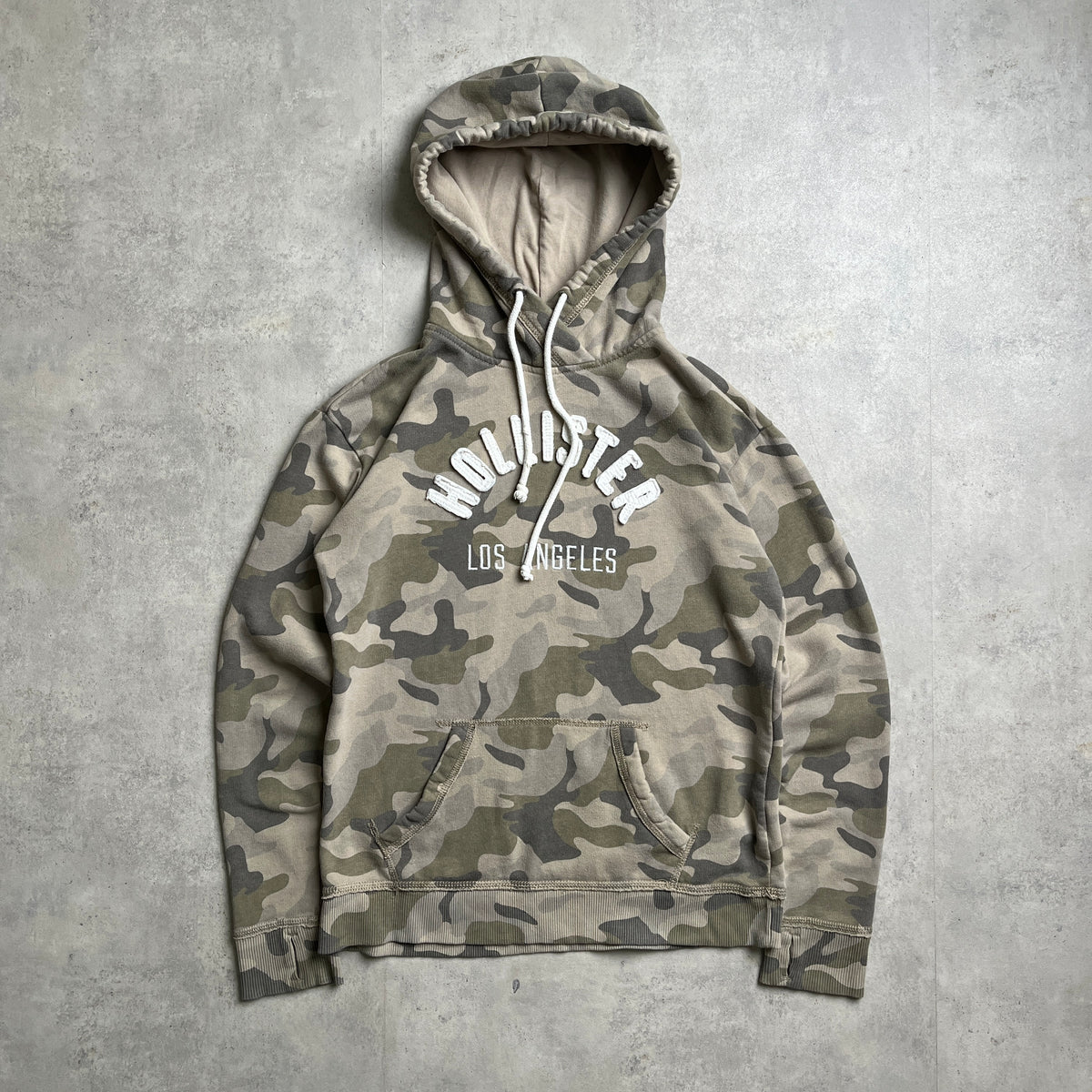 Y2K Hollister camo hoodie