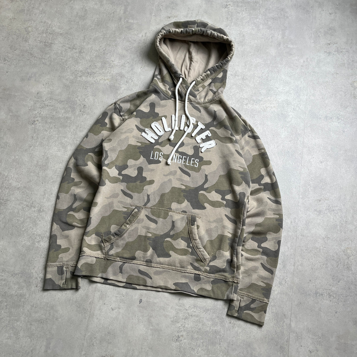 Y2K Hollister camo hoodie