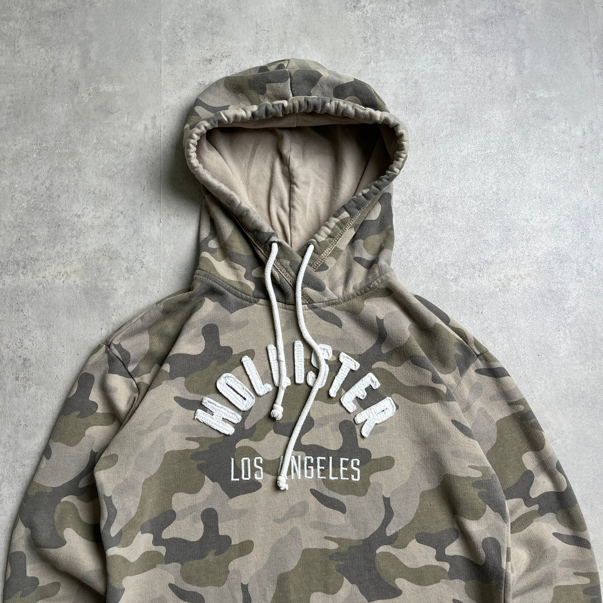 Y2K Hollister camo hoodie