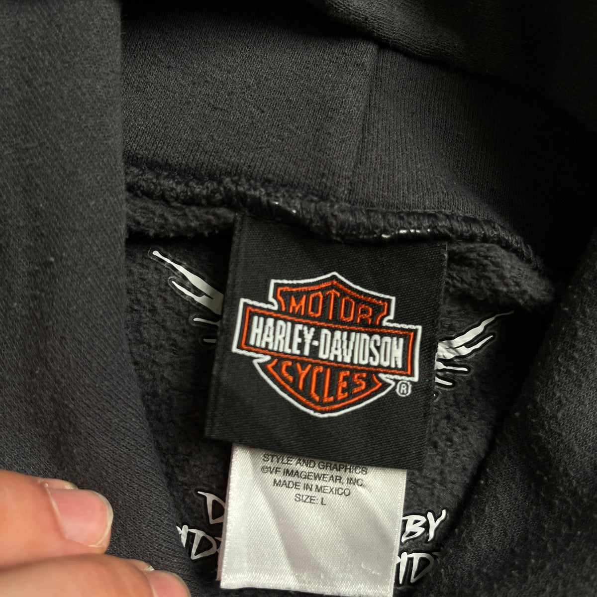 Harley Davidson graphic hoodie