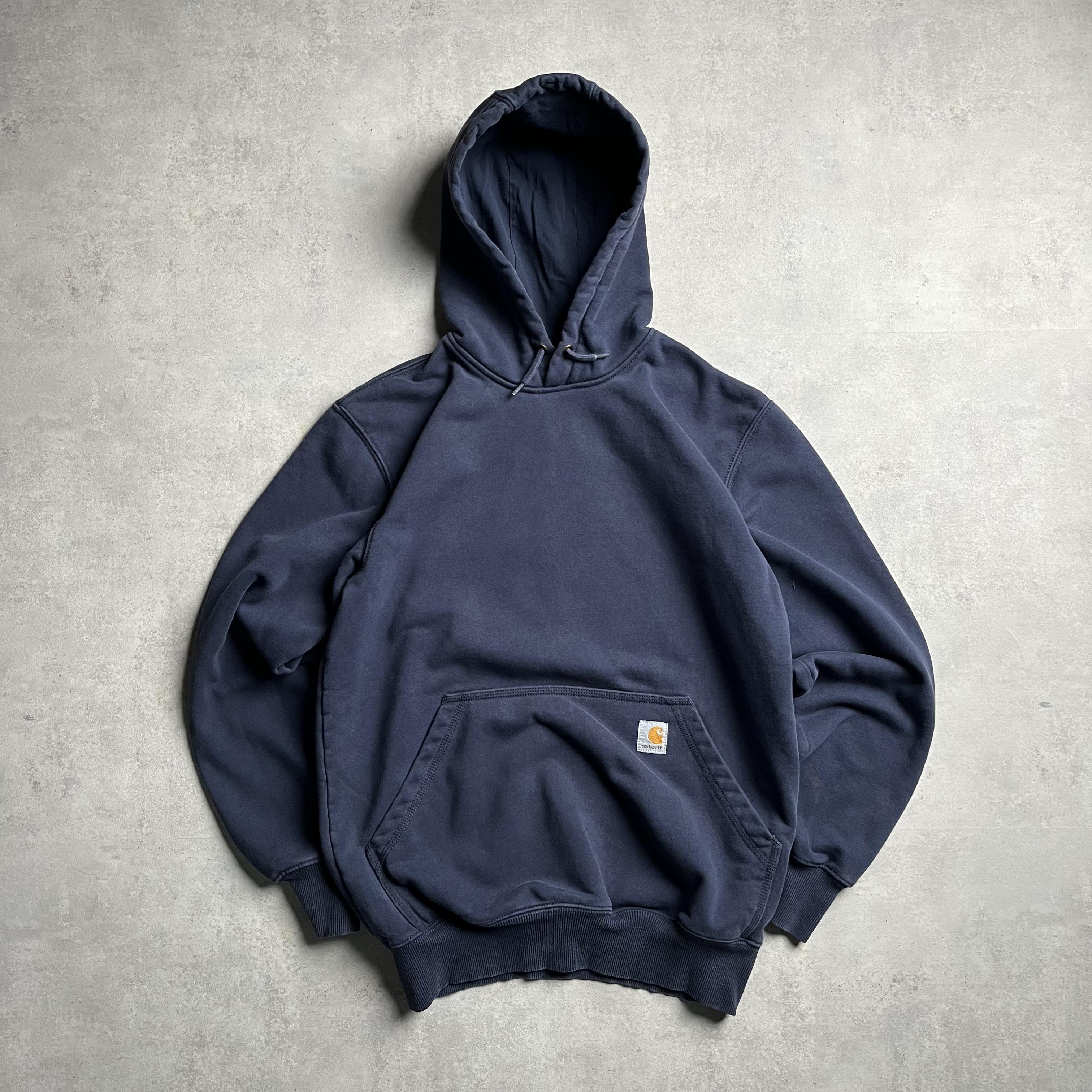Carhartt sötétkék hoodie