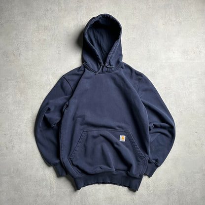 Carhartt sötétkék hoodie