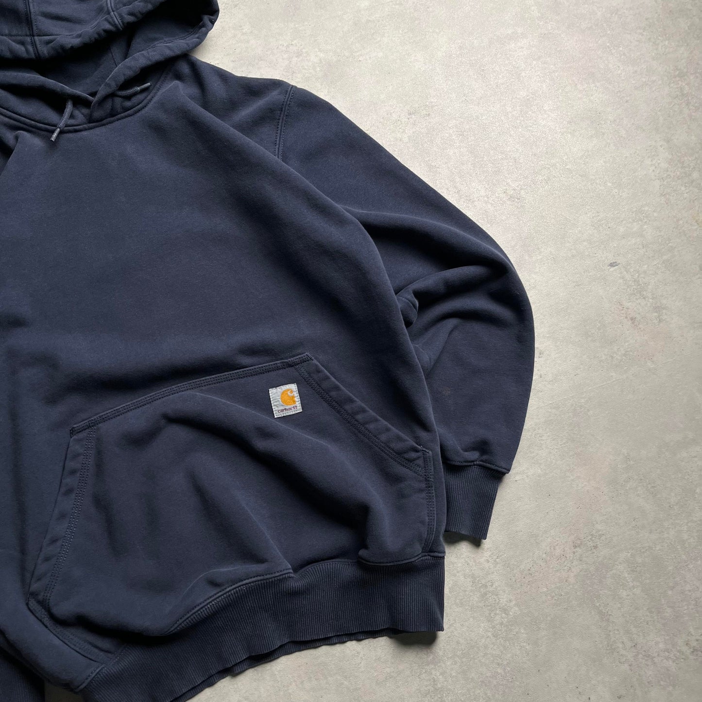 Carhartt sötétkék hoodie
