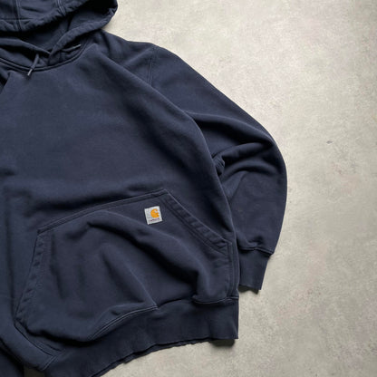 Carhartt sötétkék hoodie