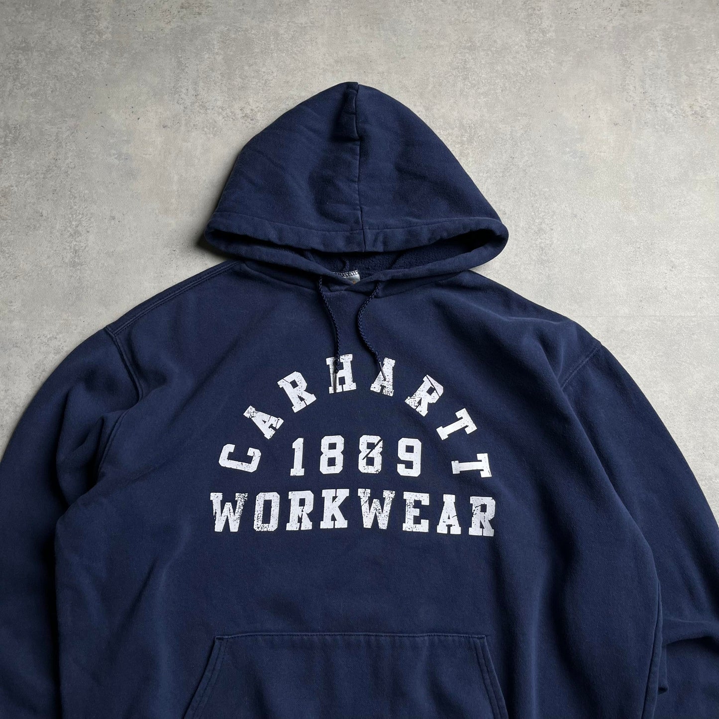 Carhartt sötétkék hoodie