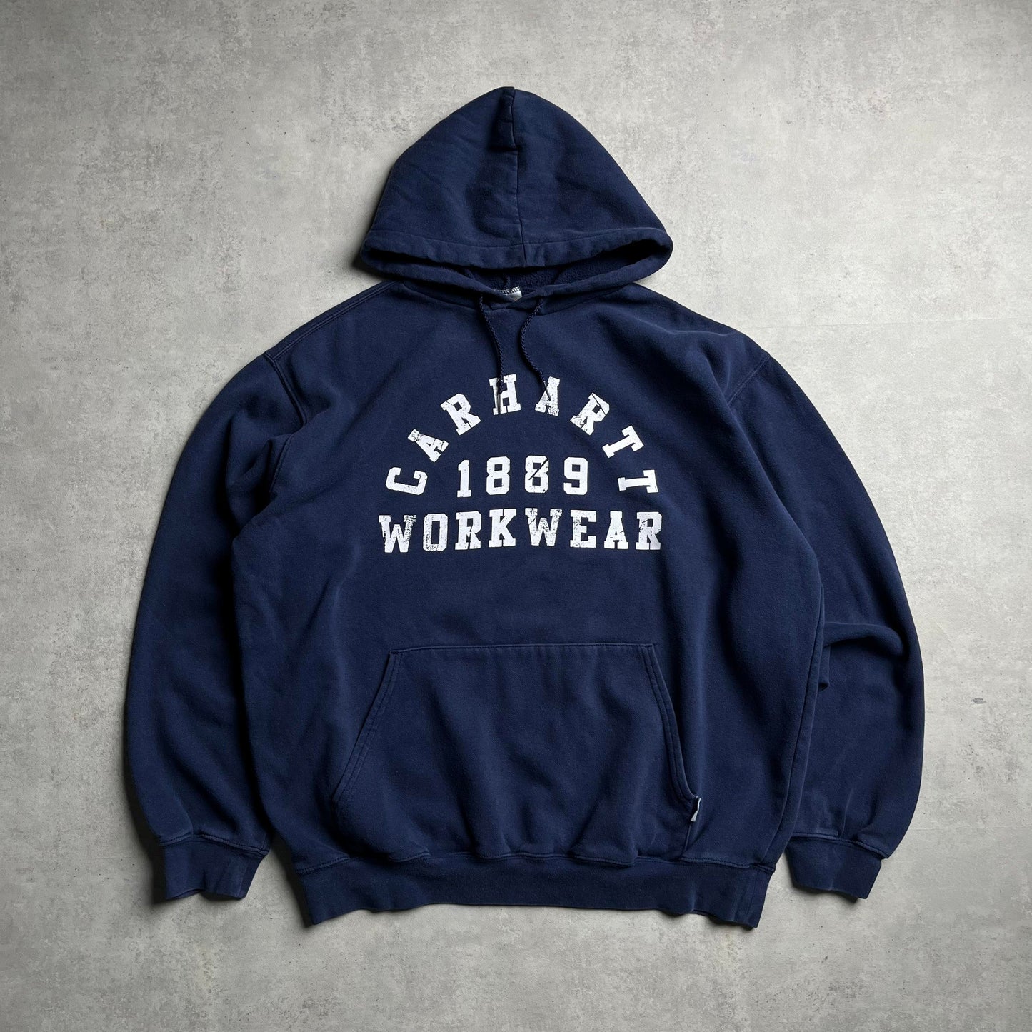 Carhartt sötétkék hoodie