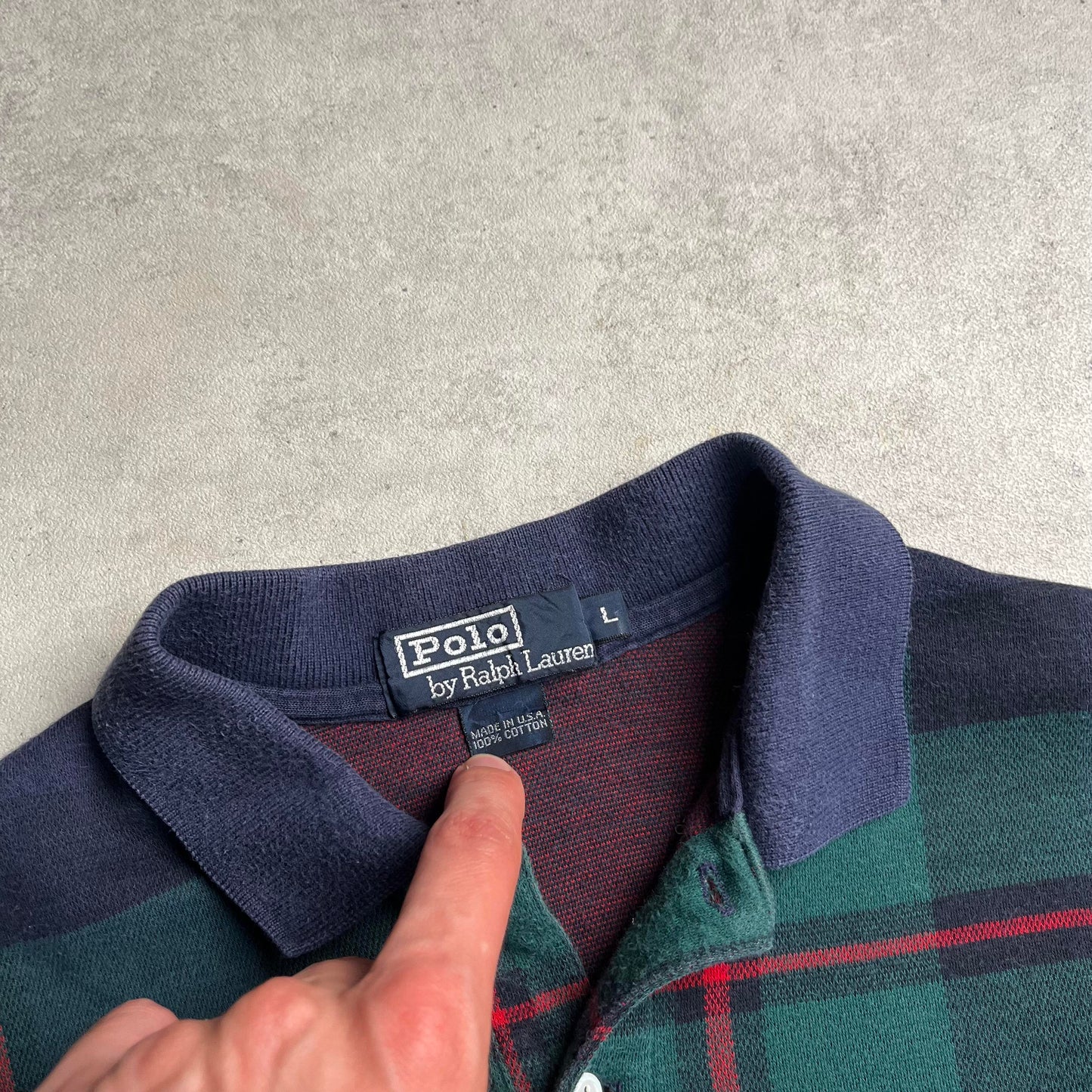 Ralph Lauren kockás pólóing