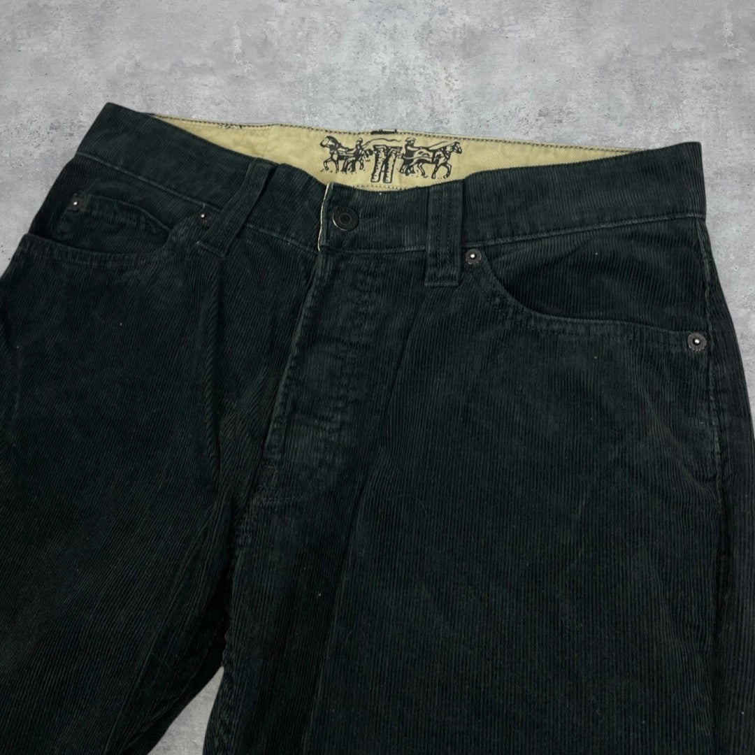 Levi's 512-es fekete kordbársony nadrág