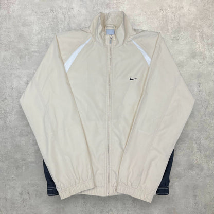 Vintage Nike silvertag bézs széldzseki