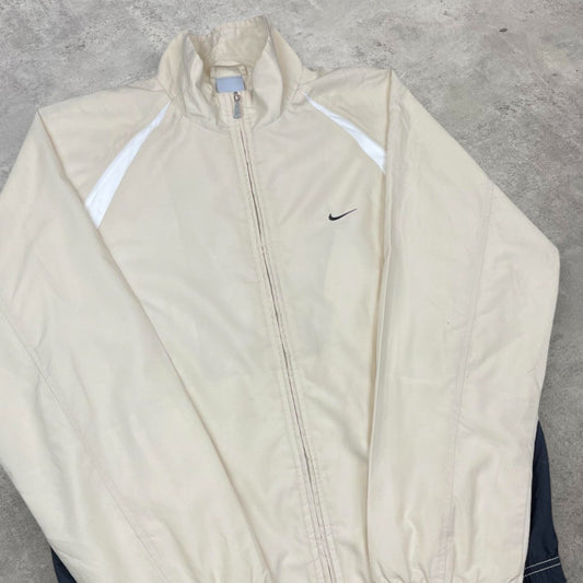 Vintage Nike silvertag bézs széldzseki