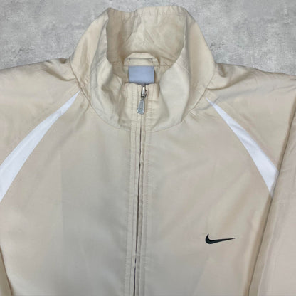 Vintage Nike silvertag bézs széldzseki